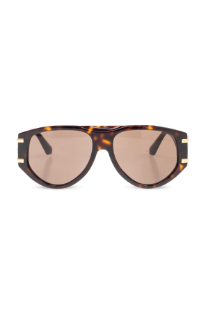 モダン♪◇AMELIA サングラス◇Saint Laurent SAINT LAURENT EYEWEAR Amelia aviator-style acetate and gold